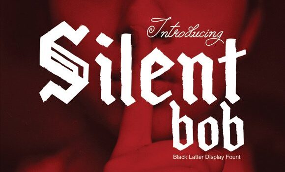 SilentBob Font - Featured Image