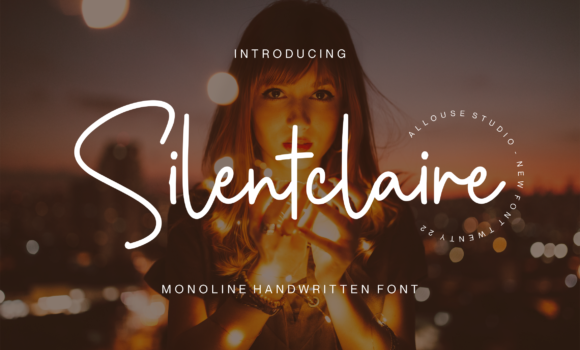 Silentclaire Font - Featured Image