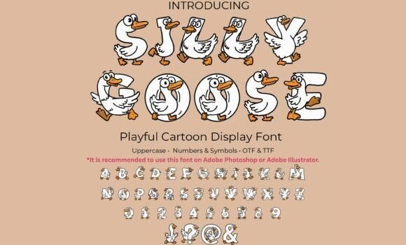Silly Goose Font - Featured Image