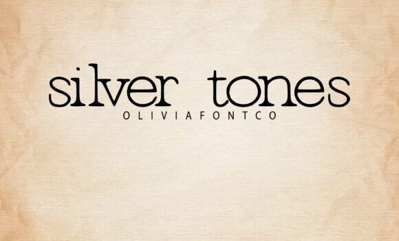 Silver Tones Font - Featured Image