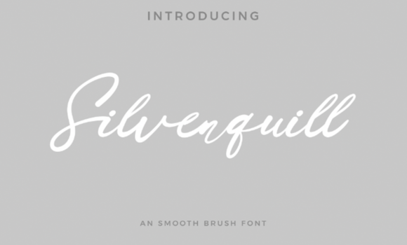Silverquill Font Fonts Free Download
