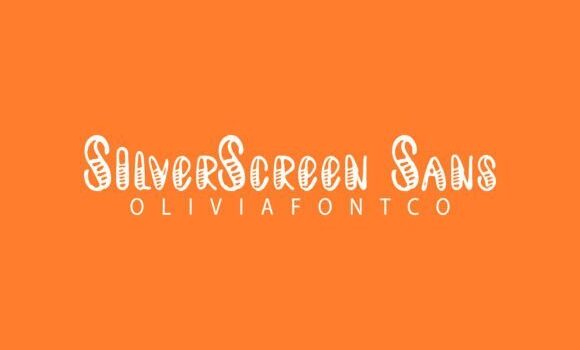 Silverscreen Sans Font - Featured Image