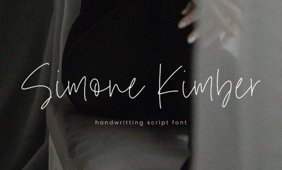 Simone Kimber Font - Featured Image