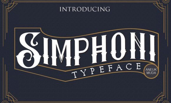 Simphoni Font Fonts Free Download Simphoni Font - Featured Image