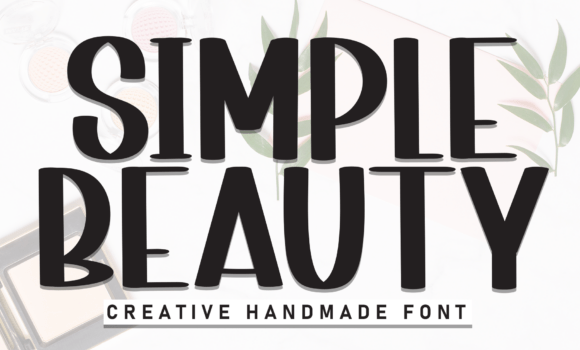 Simple Beauty Font - Featured Image
