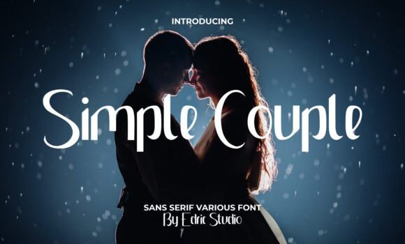 Simple Couple Font - Featured Image
