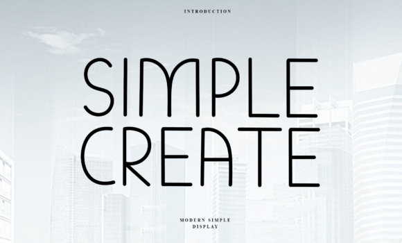 Simple Create Font - Featured Image