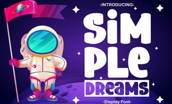 Simple Dreams Font - Featured Image