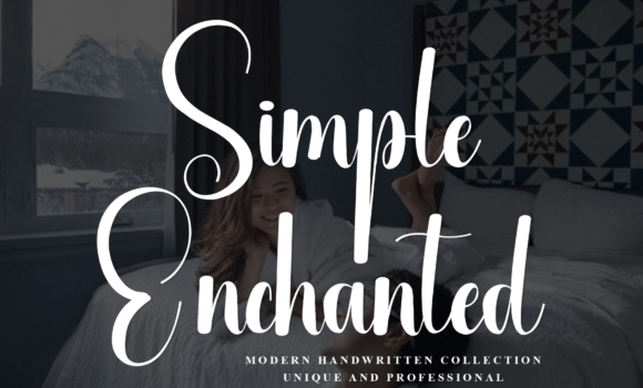 Simple Enchanted Font - Featured Image
