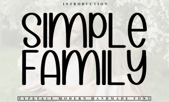 Simple Family Font - Featured Image