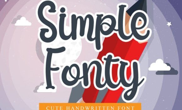 Simple Fonty Font Fonts Free Download Simple Fonty Font - Featured Image