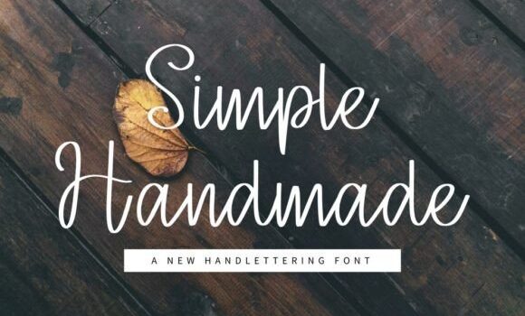 Simple Handmade Font Fonts Free Download