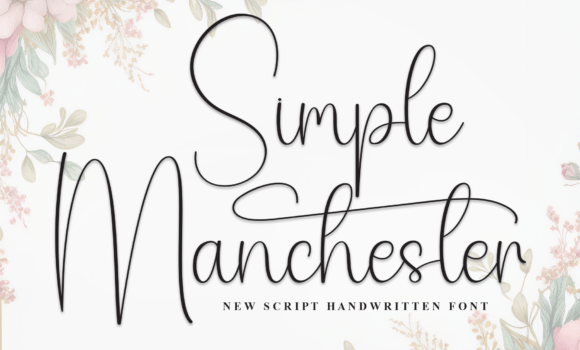 Simple Manchester Font - Featured Image