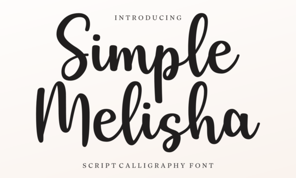 Simple Melisha Font Fonts Free Download Simple Melisha Font - Featured Image