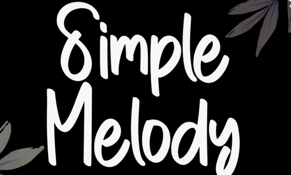 Simple Melody Font - Featured Image
