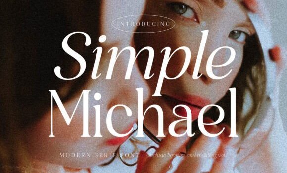 Simple Michael Font - Featured Image