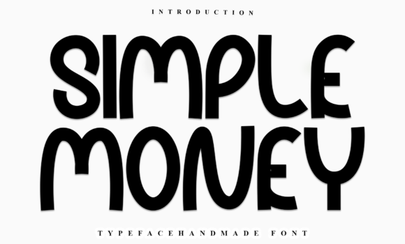 Simple Money Font - Featured Image