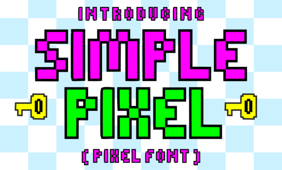 Simple Pixel Font - Featured Image