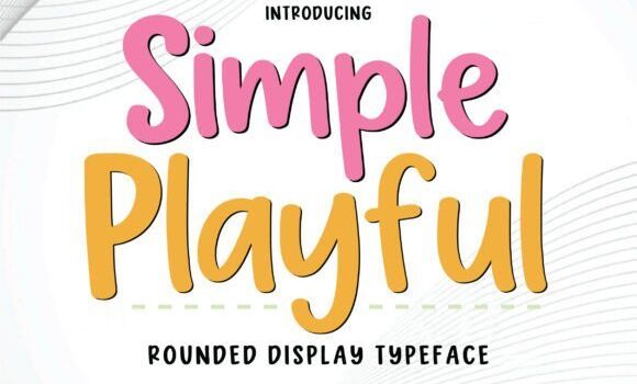 Simple Playful Font - Featured Image