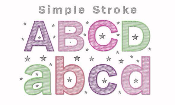 Simple Stroke Font - Featured Image