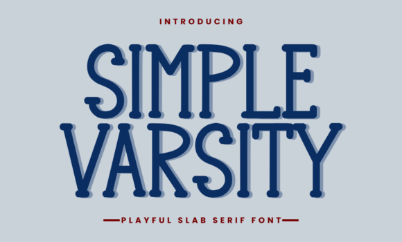 Simple Varsity Font Fonts Free Download Simple Varsity Font - Featured Image
