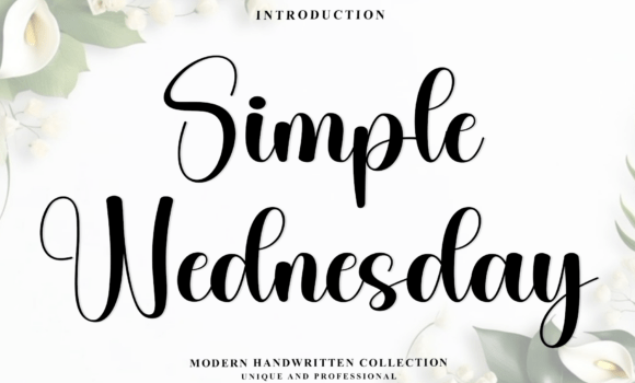 Simple Wednesday Font Fonts Free Download Simple Wednesday Font - Featured Image
