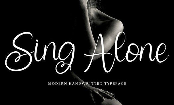 Sing Alone Font Fonts Free Download Sing Alone Font - Featured Image