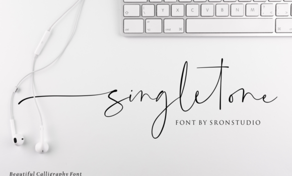 Singletone Font Fonts Free Download Singletone Font - Featured Image