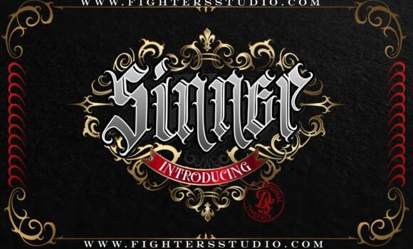 Sinner Font Fonts Free Download Sinner Font - Featured Image