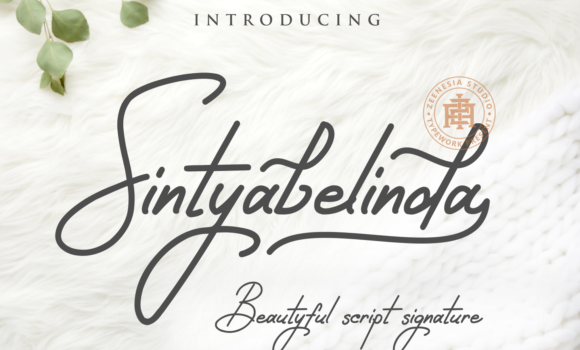 Sintyabelinda Font - Featured Image