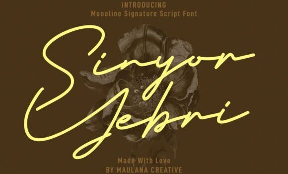 Sinyor Yebri Font Fonts Free Download Sinyor Yebri Font - Featured Image
