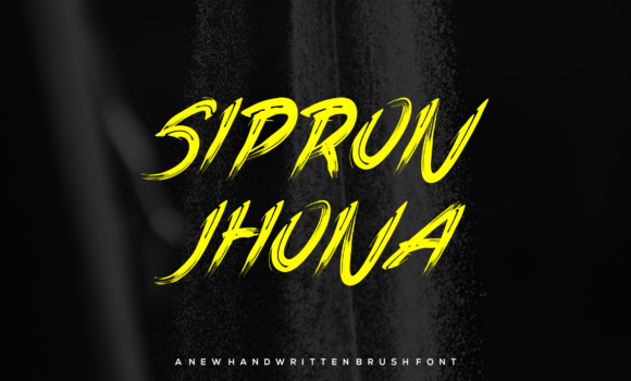 Sipron Jhona Font - Featured Image