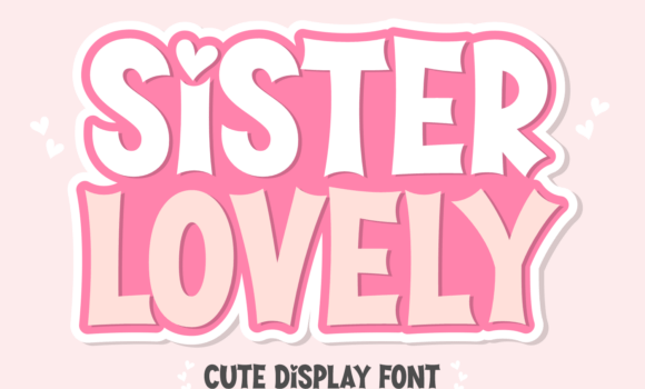 Sister Lovely Font - Featured Image