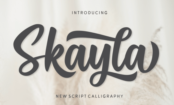 Skayla Font Fonts Free Download Skayla Font - Featured Image