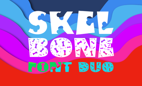 Skel Bone Duo Font Fonts Free Download Skel Bone Duo Font - Featured Image
