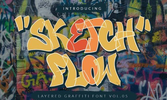 Sketch Flow Font - Featured Image
