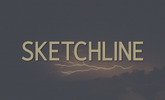 Sketchline Font - Featured Image
