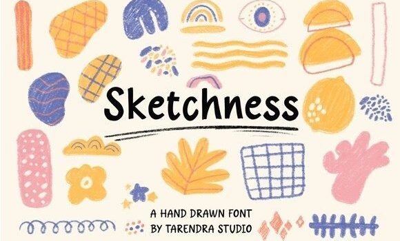 Sketchness Font Fonts Free Download Sketchness Font - Featured Image