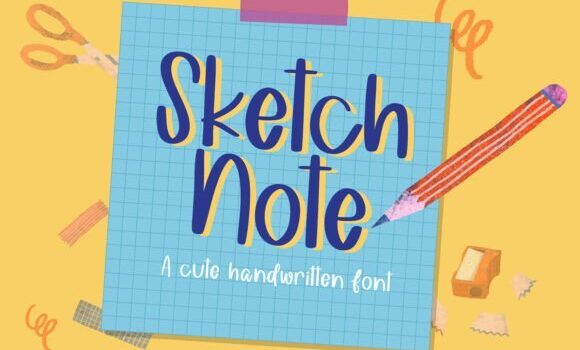 Sketchnote Font - Featured Image