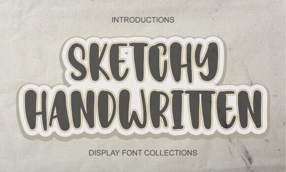 Sketchy Handwritten Font Fonts Free Download Sketchy Handwritten Font - Featured Image