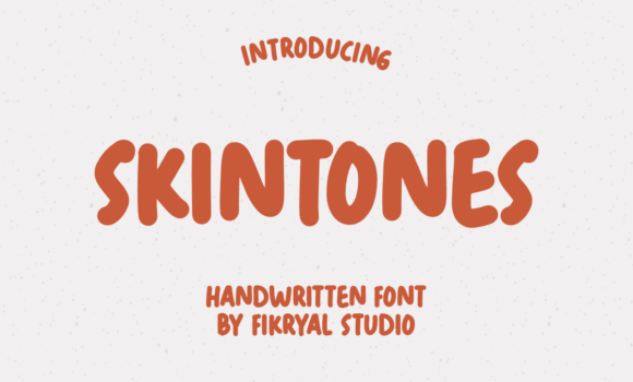 Skintones Font - Featured Image