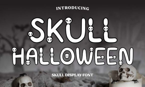Skull Halloween Font Fonts Free Download Skull Halloween Font - Featured Image