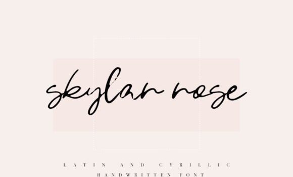 Skylar Rose Font Fonts Free Download Skylar Rose Font - Featured Image