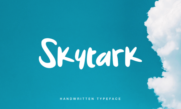 Skytark Font - Featured Image