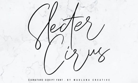 Slecter Cirus Font Fonts Free Download Slecter Cirus Font - Featured Image