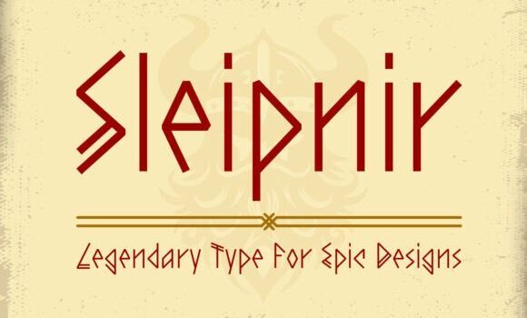 Sleipnir Font Fonts Free Download Sleipnir Font - Featured Image