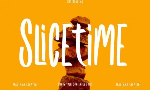 Slicetime Font Fonts Free Download Slicetime Font - Featured Image