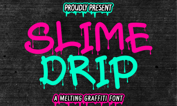 Slime Drip Font Fonts Free Download Slime Drip Font - Featured Image