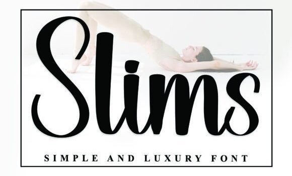 Slims Font Fonts Free Download Slims Font - Featured Image