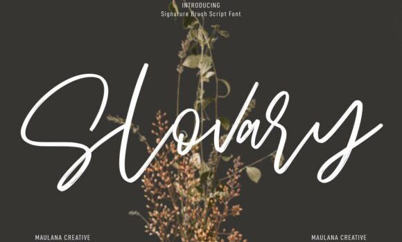 Slovary Font - Featured Image